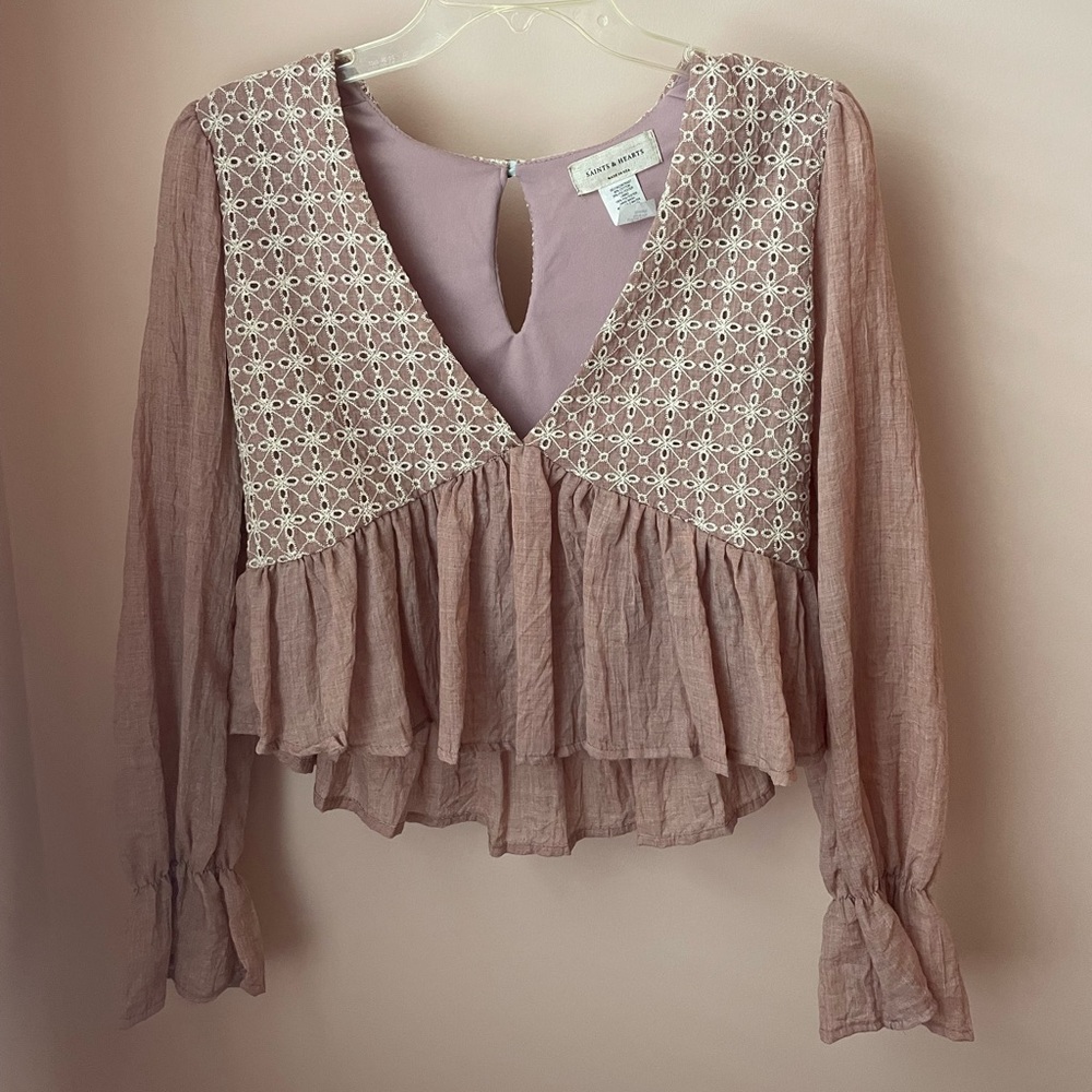 Saints & Hearts Top